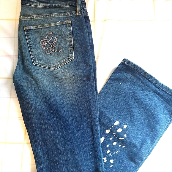 Polo Ralph Lauren distressed denim Jeans - Picture 1 of 5